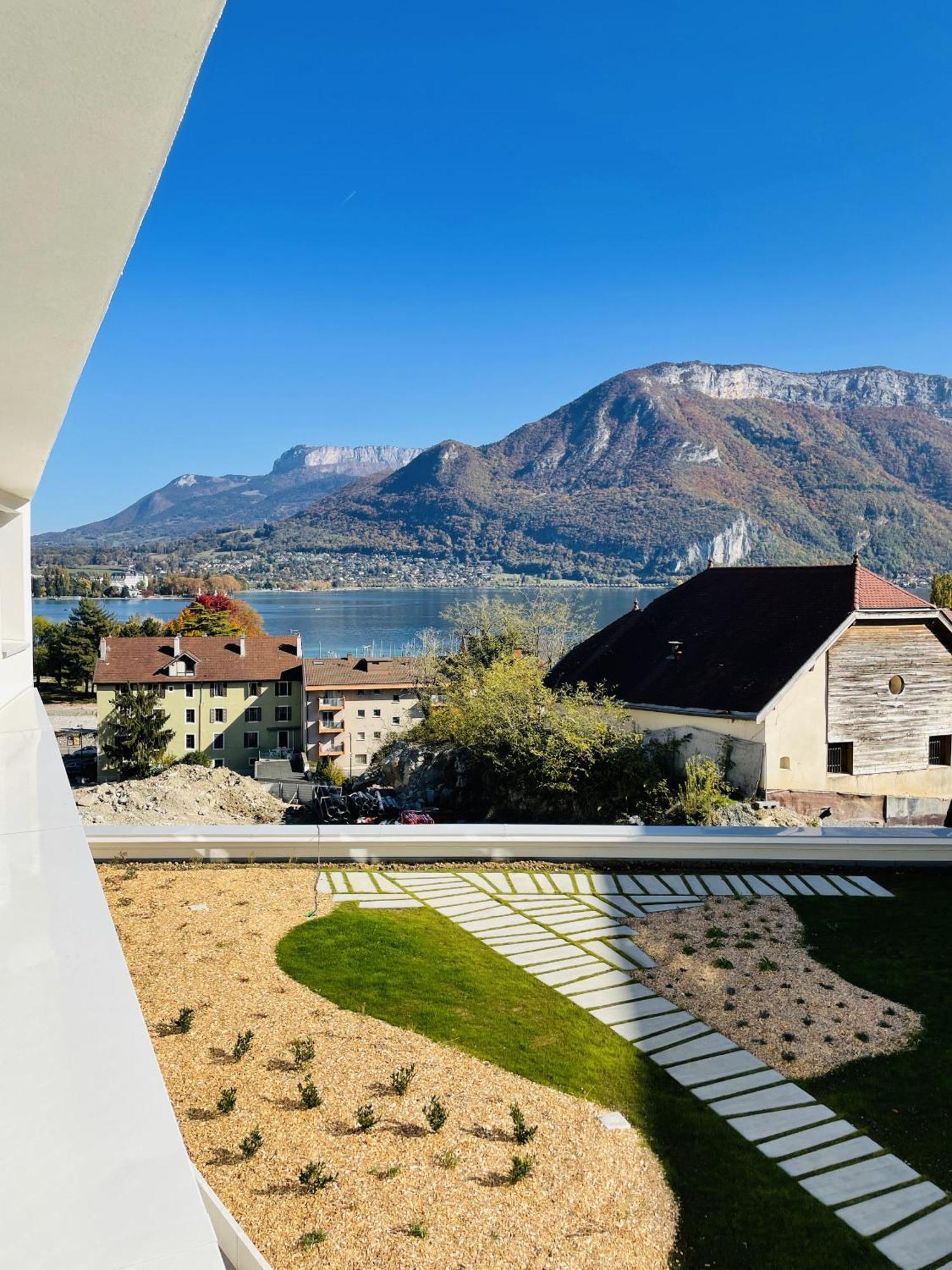 View Point Lake And Mountains Annecy Luaran gambar